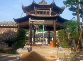 瀏陽(yáng)涼亭-長(zhǎng)沙防腐木