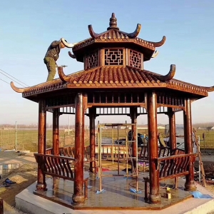 岳陽長沙涼亭供應(yīng)-防腐木涼亭生產(chǎn)廠家